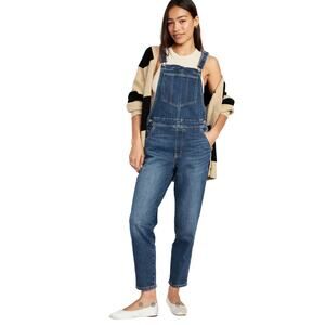 Old Navy Classic Straight Workwear Blue Denim Jean overalls S